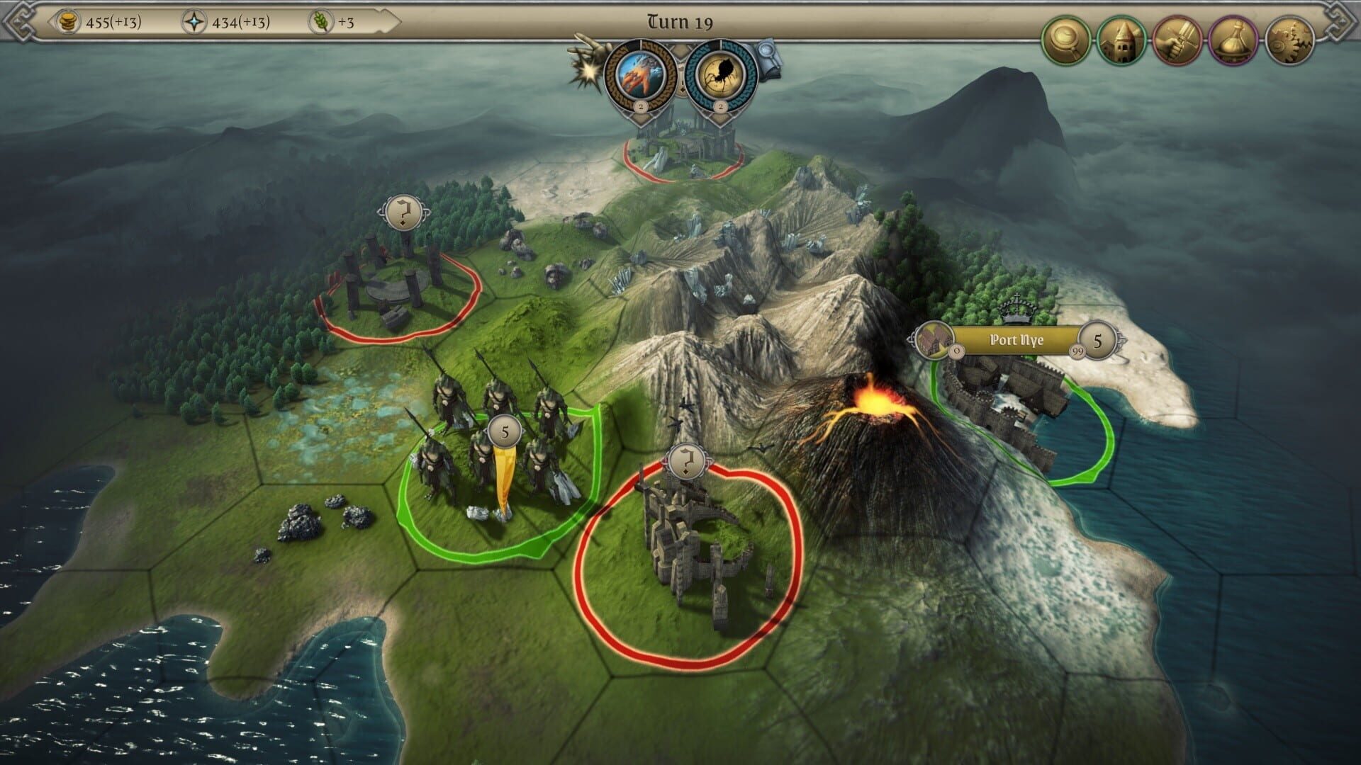 Screenshot for Master of Magic