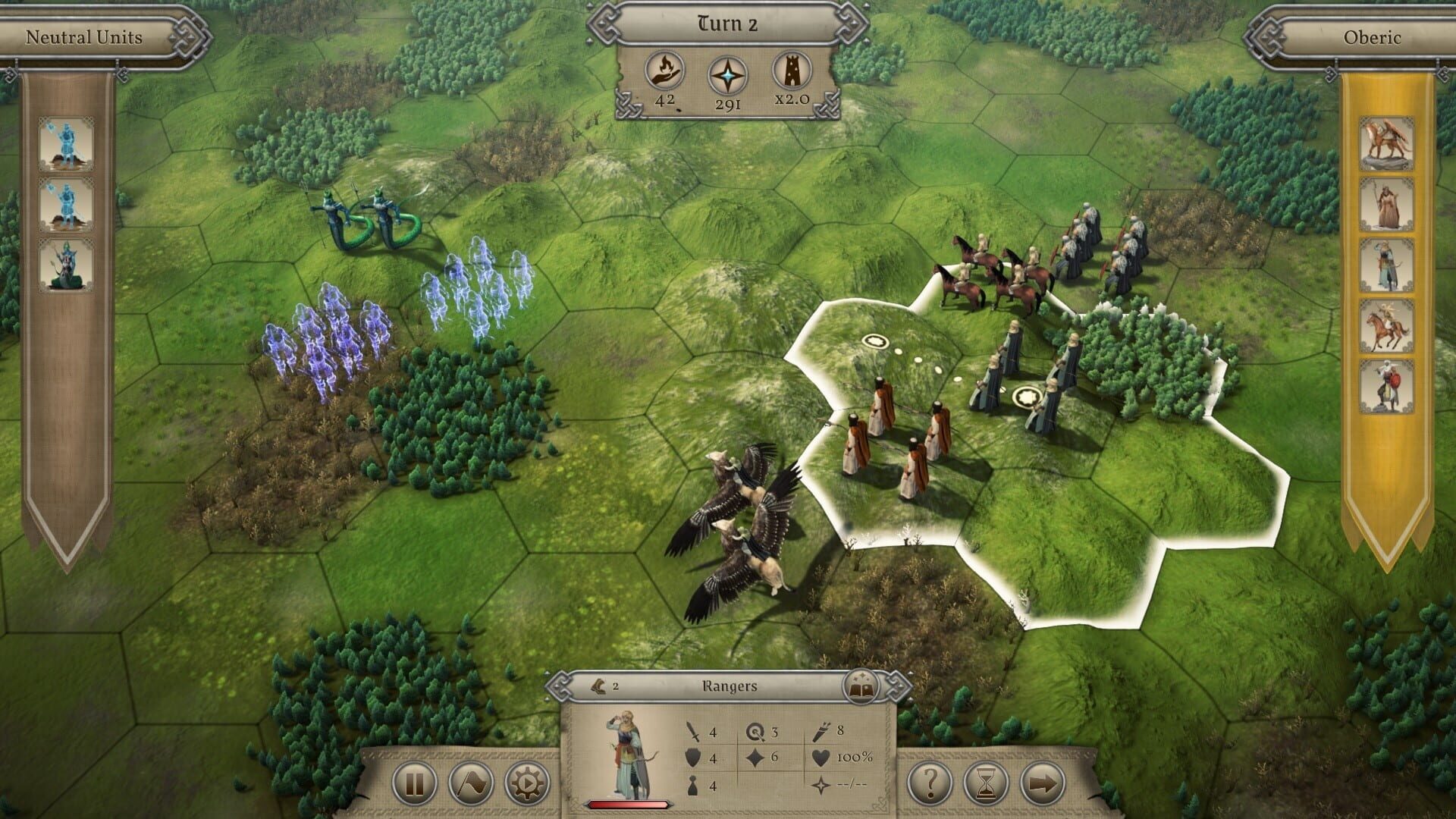 Screenshot for Master of Magic