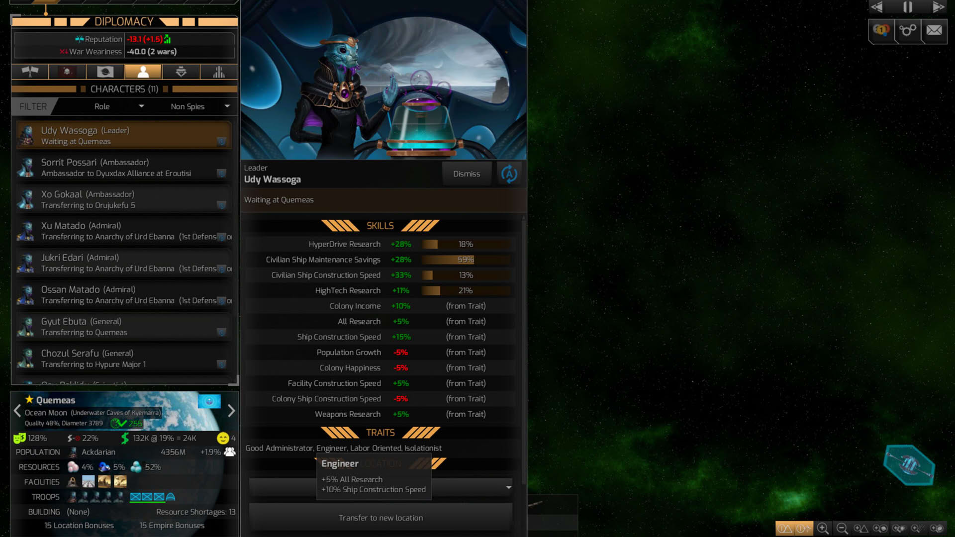 Screenshot for Distant Worlds 2