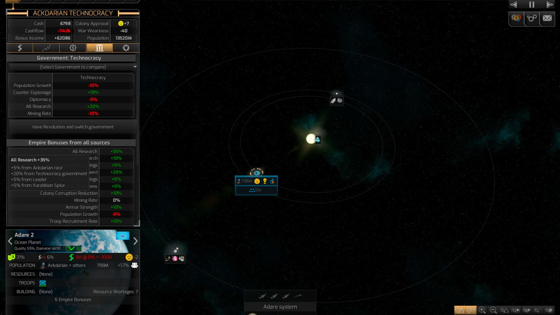 Screenshot for Distant Worlds 2