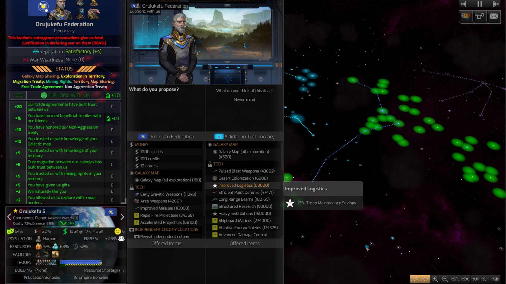 Screenshot for Distant Worlds 2