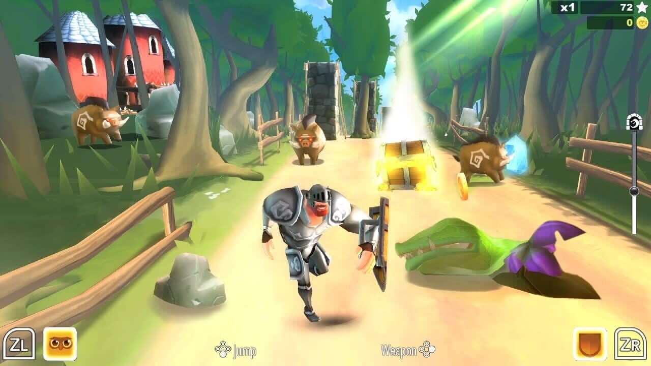 Screenshot for The Knight & the Dragon