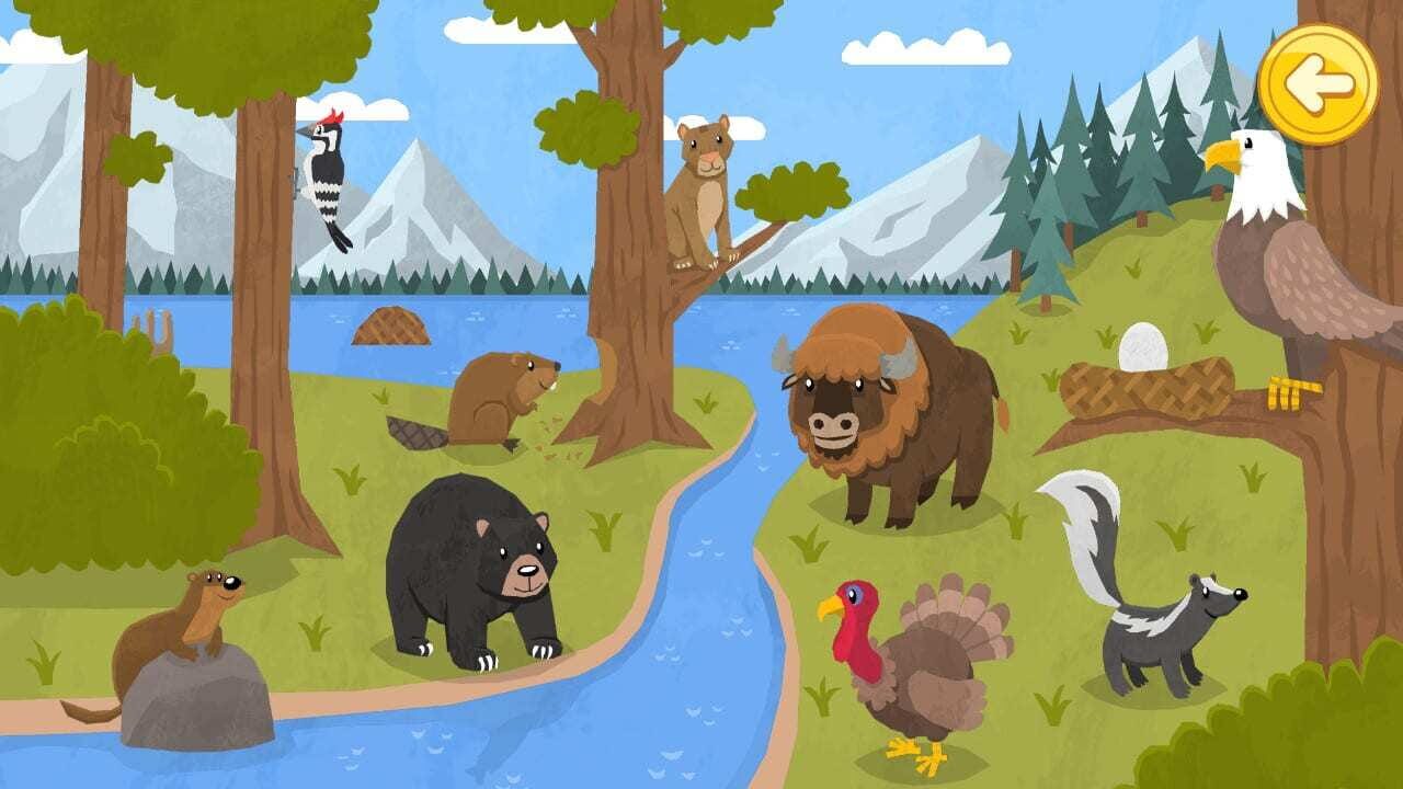 Screenshot for Animal Fun for Toddlers and Kids