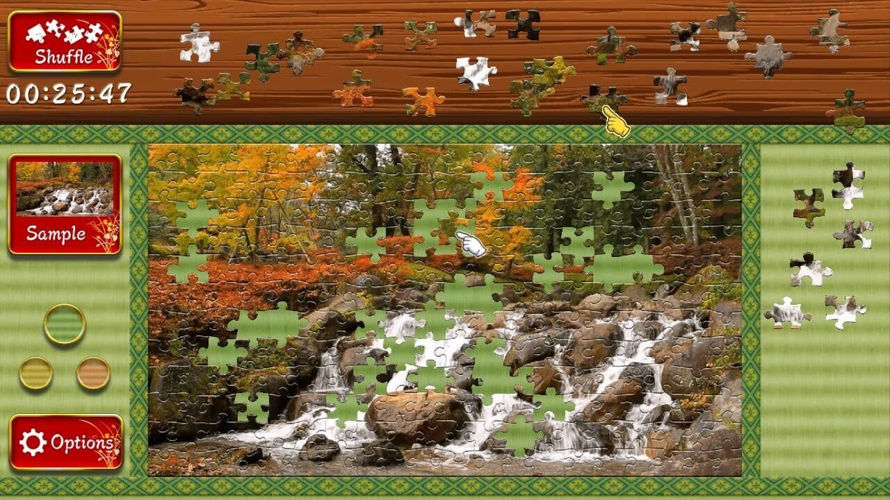 Screenshot for Animated Jigsaws: Beautiful Japanese Scenery