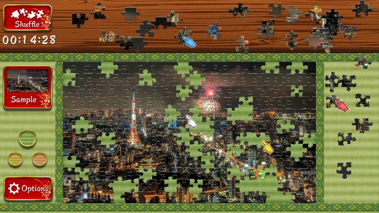 Screenshot for Animated Jigsaws: Beautiful Japanese Scenery