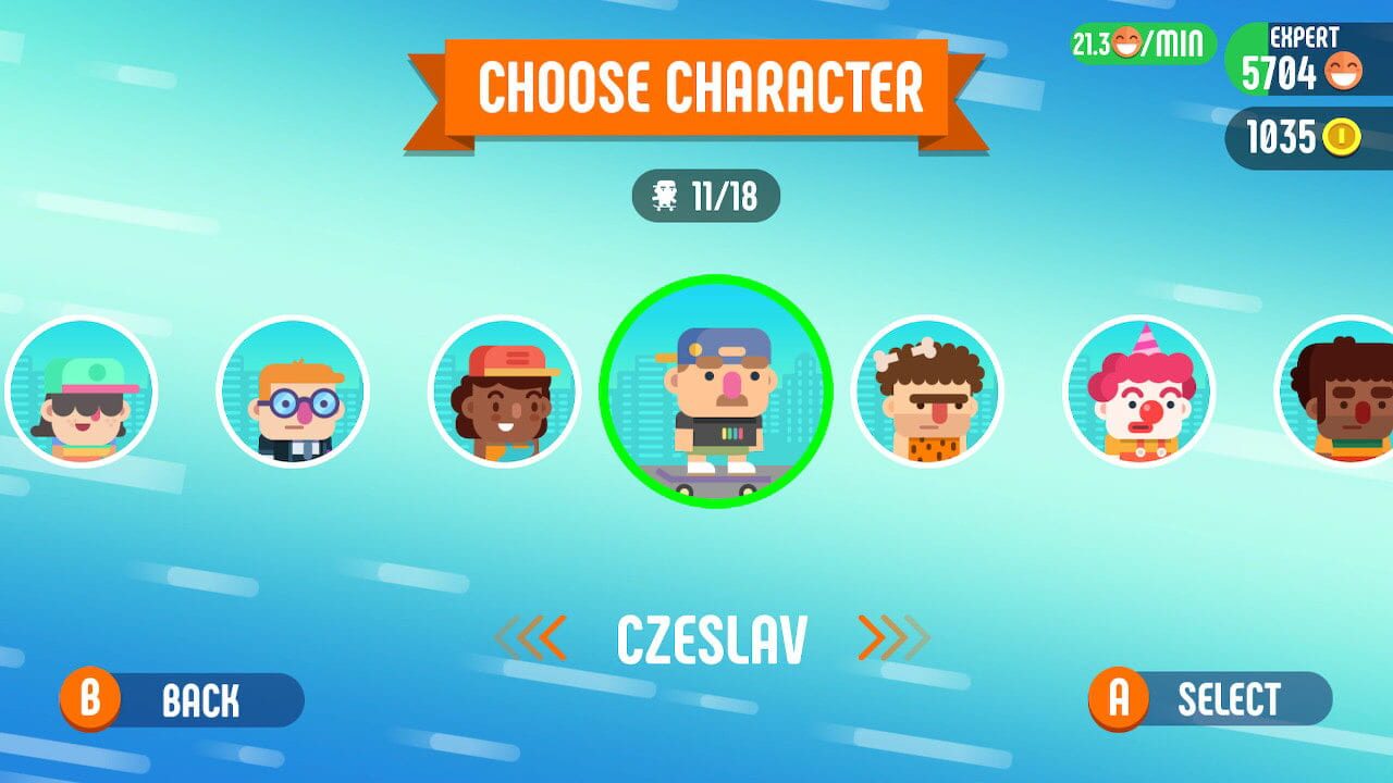 Screenshot for Tap Skaters