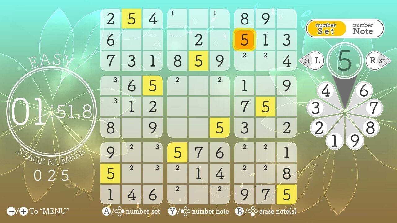 Screenshot for Sudoku Relax 3 Autumn Leaves