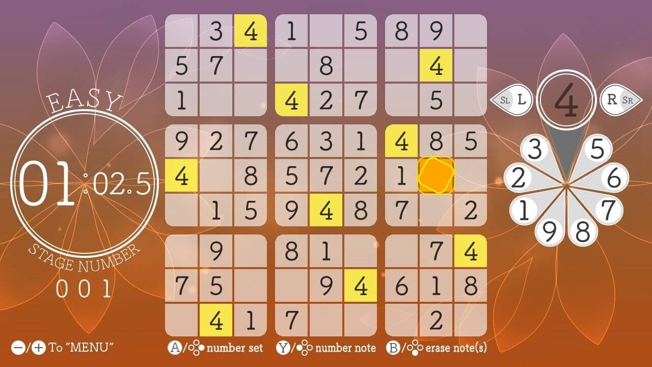 Screenshot for Sudoku Relax 3 Autumn Leaves