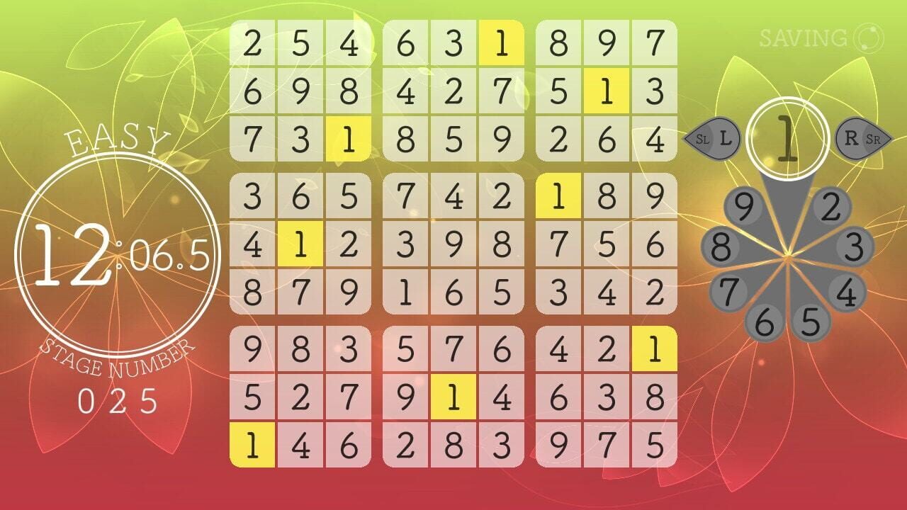Screenshot for Sudoku Relax 3 Autumn Leaves