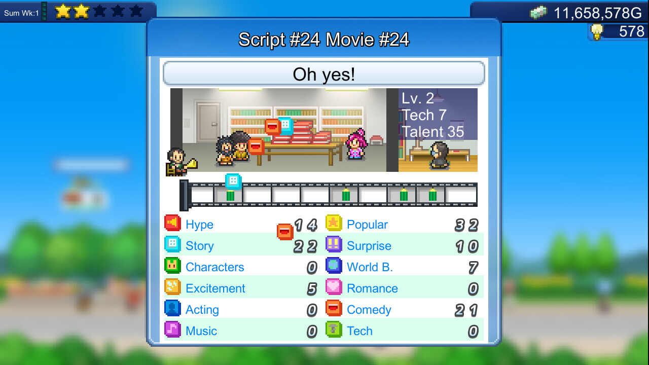 Screenshot for Silver Screen Story