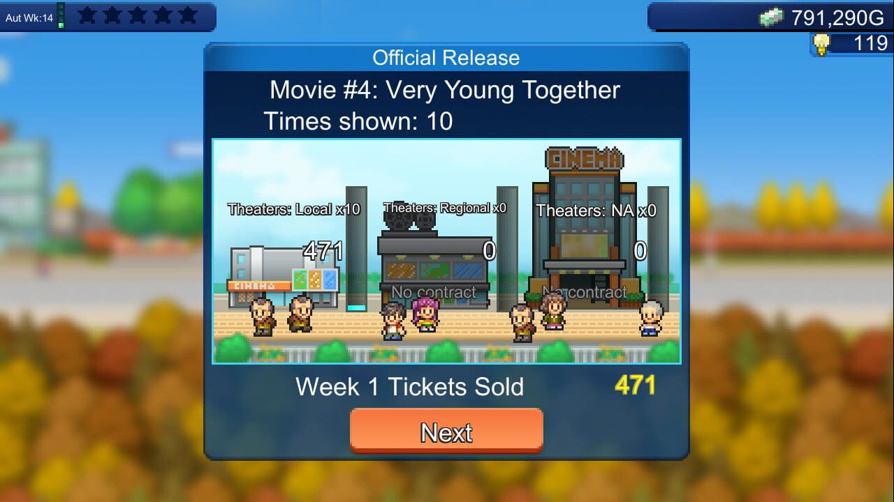 Screenshot for Silver Screen Story