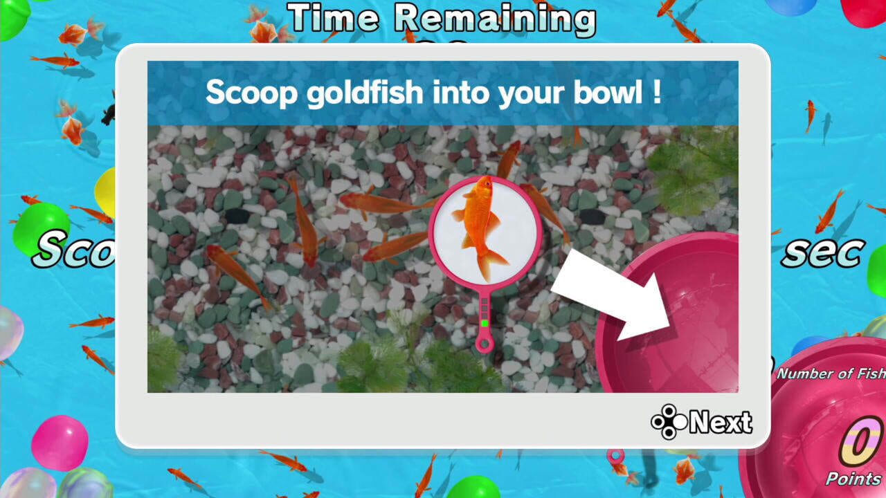 Screenshot for Catch 'Em! Goldfish Scooping