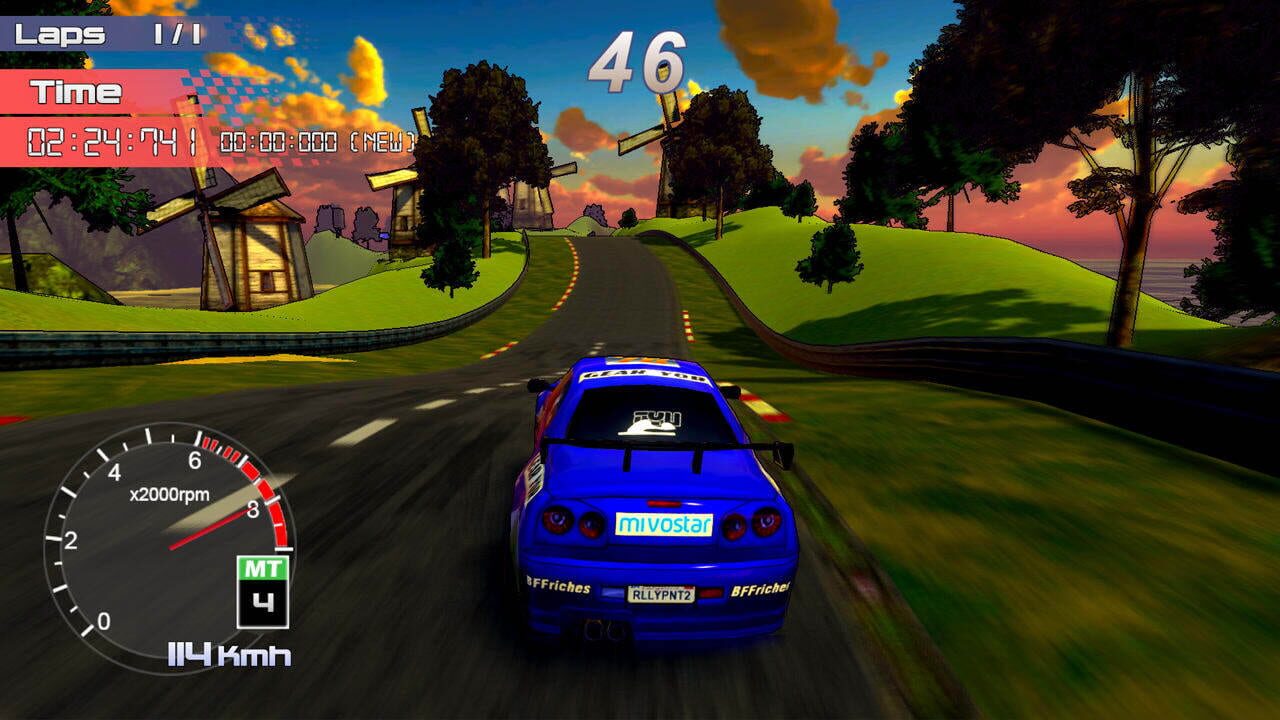 Screenshot for Rally Rock 'N Racing