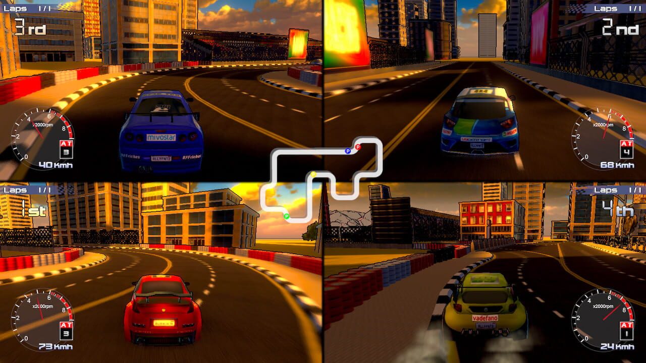 Screenshot for Rally Rock 'N Racing