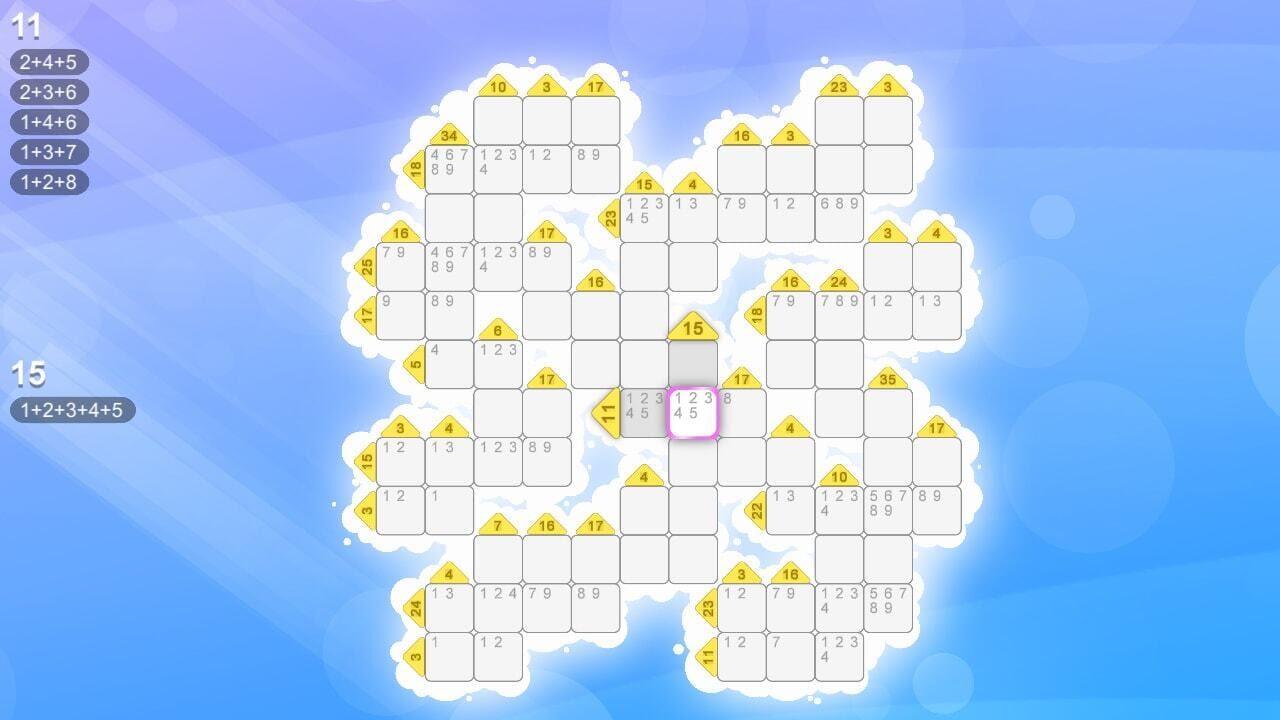 Screenshot for Kakuro Magic