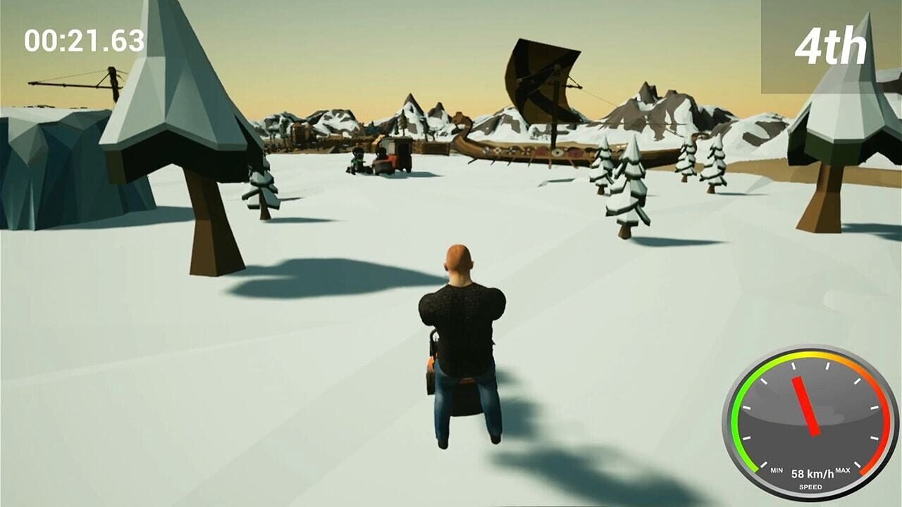 Screenshot for Lawnmower Game: Racing