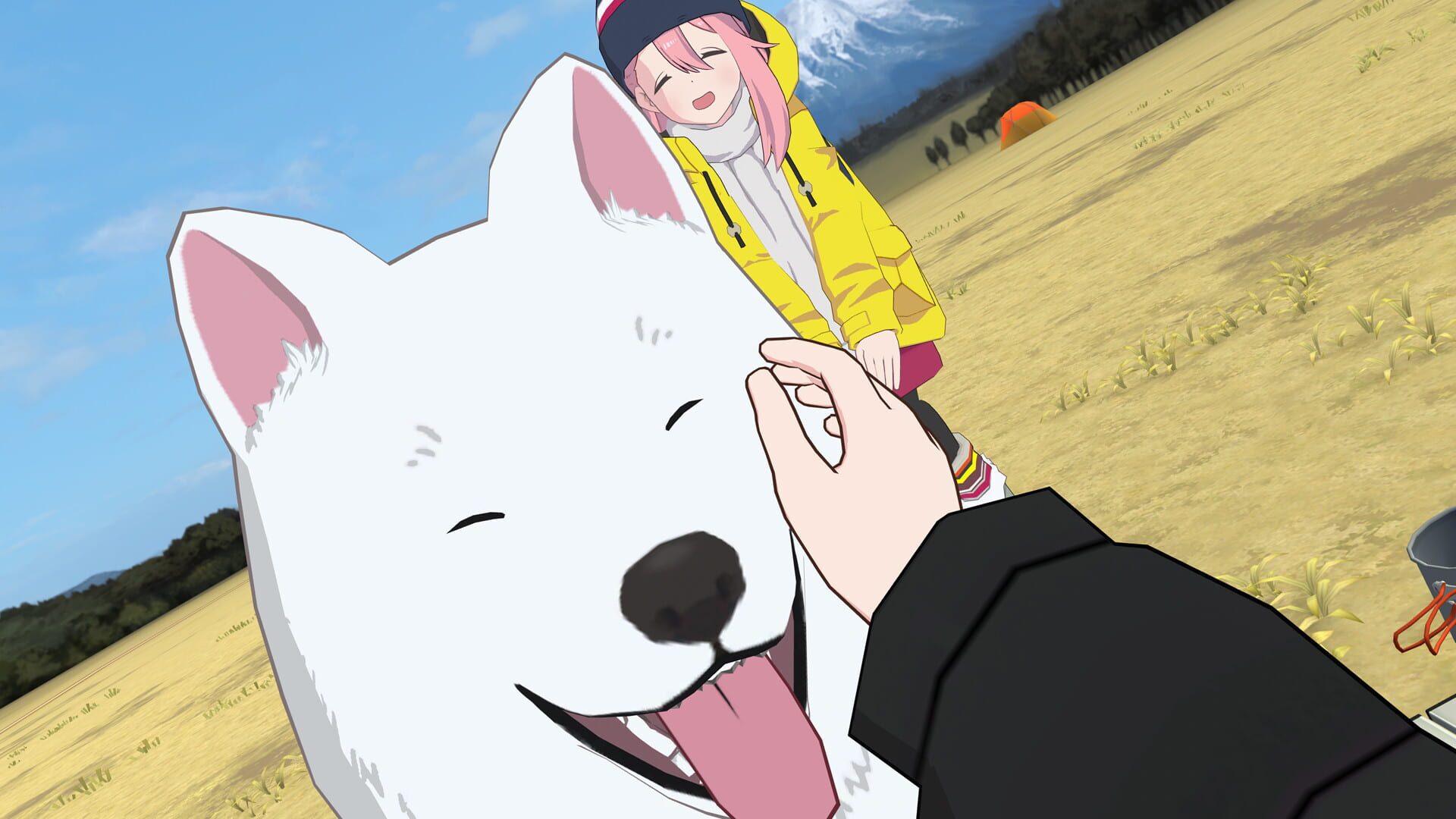 Screenshot for Laid-Back Camp: Virtual - Fumoto Campsite