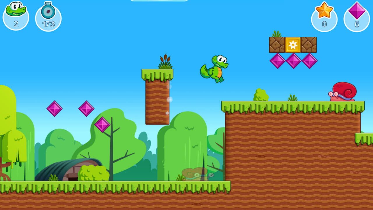 Screenshot for Croc's World Run