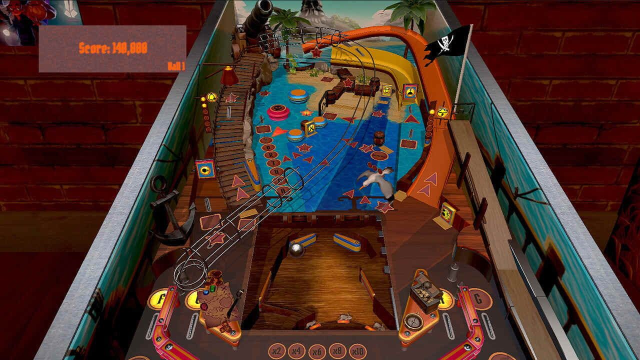 Screenshot for Pirates Pinball