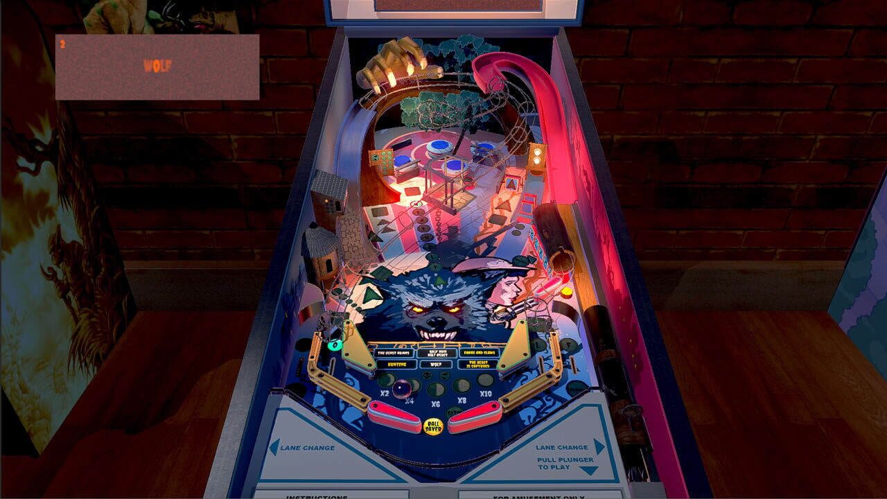 Screenshot for Werewolf Pinball