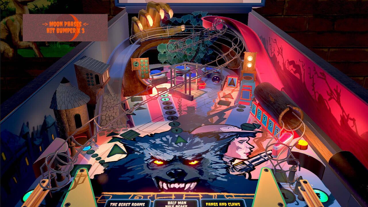 Screenshot for Werewolf Pinball