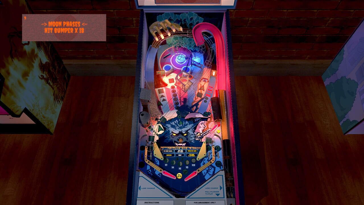 Screenshot for Werewolf Pinball