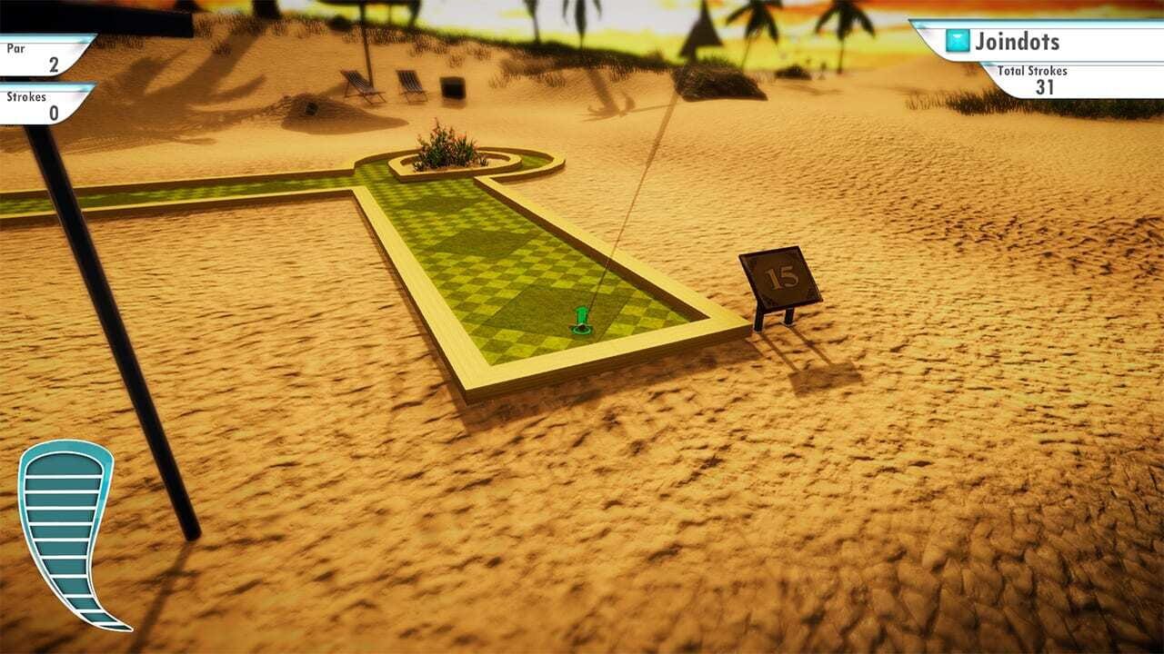 Screenshot for 3D MiniGolf