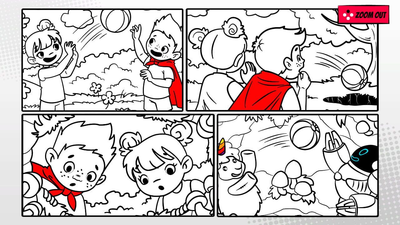 Screenshot for Comic Coloring Book