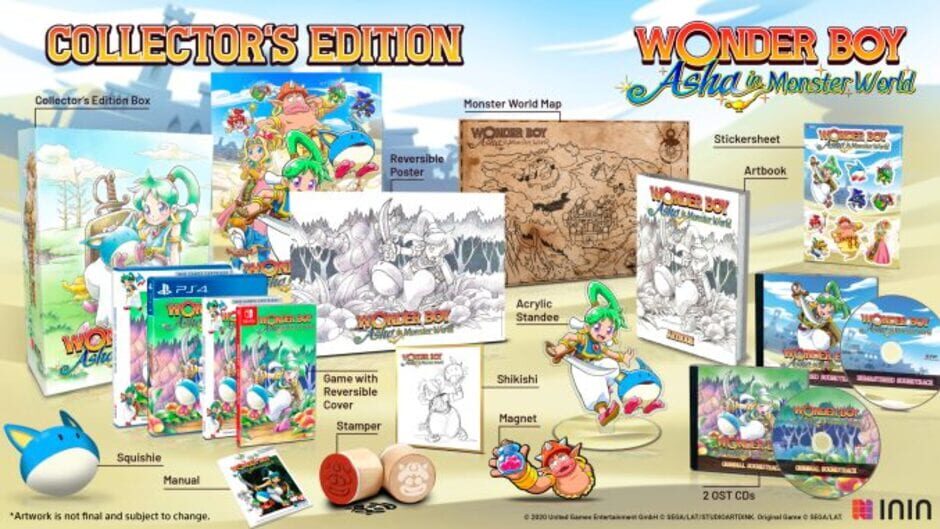 Screenshot for Wonder Boy: Asha in Monster World