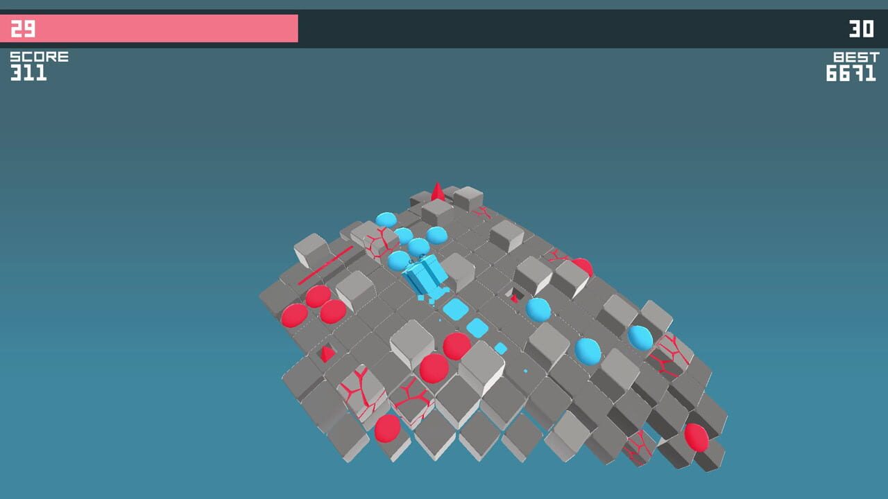 Screenshot for Splashy Cube