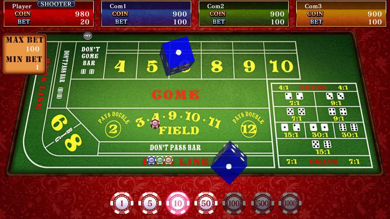 Screenshot for The Casino: Roulette, Video Poker, Slot Machines, Craps, Baccarat