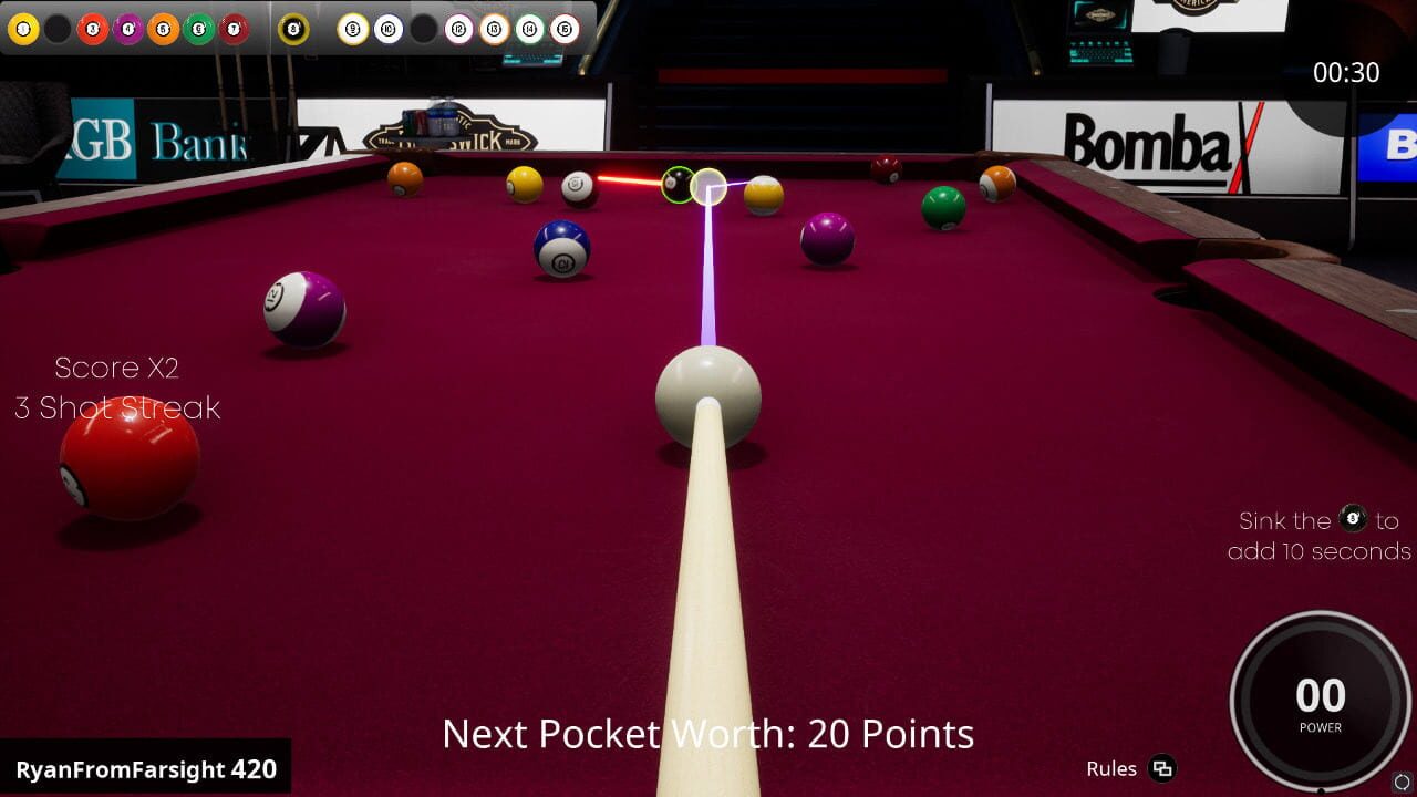 Screenshot for Brunswick Pro Billiards