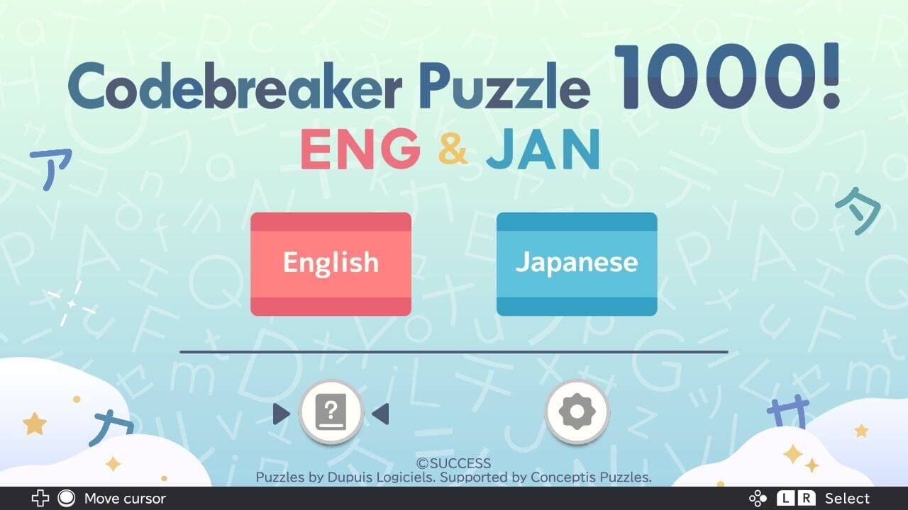 Screenshot for Codebreaker Puzzle 1000! ENG & JAN