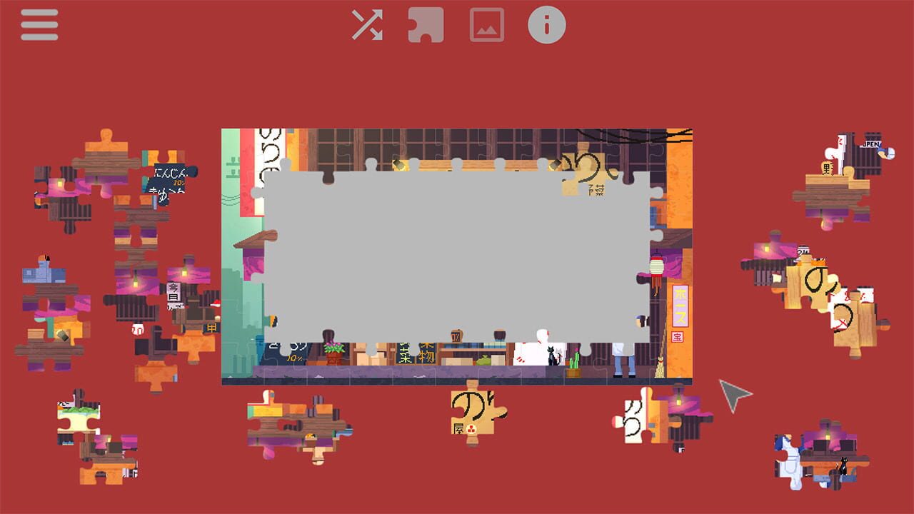 Screenshot for Daylife in Japan: Pixel Art Jigsaw Puzzle