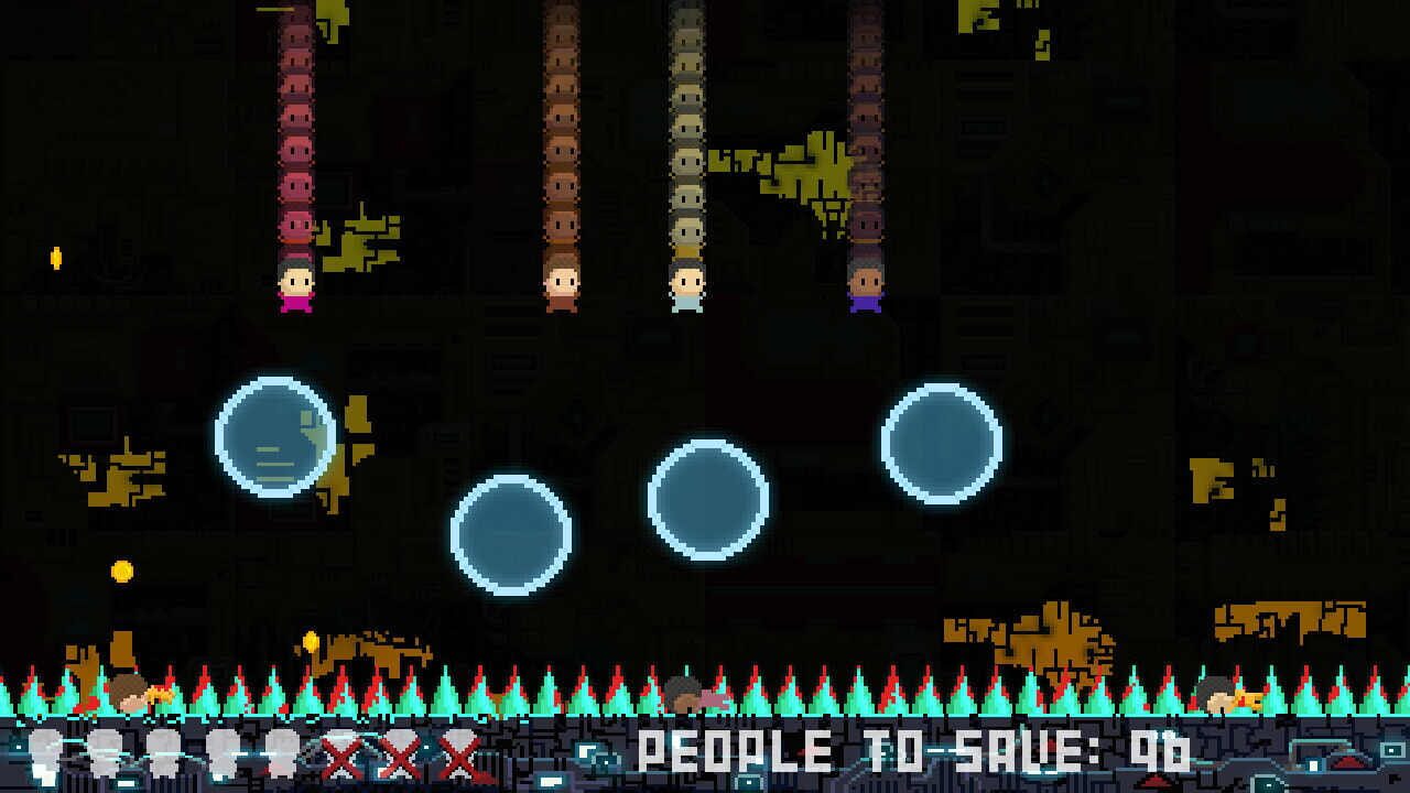 Screenshot for Space Lift Danger Panic!