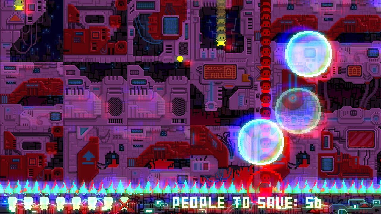 Screenshot for Space Lift Danger Panic!