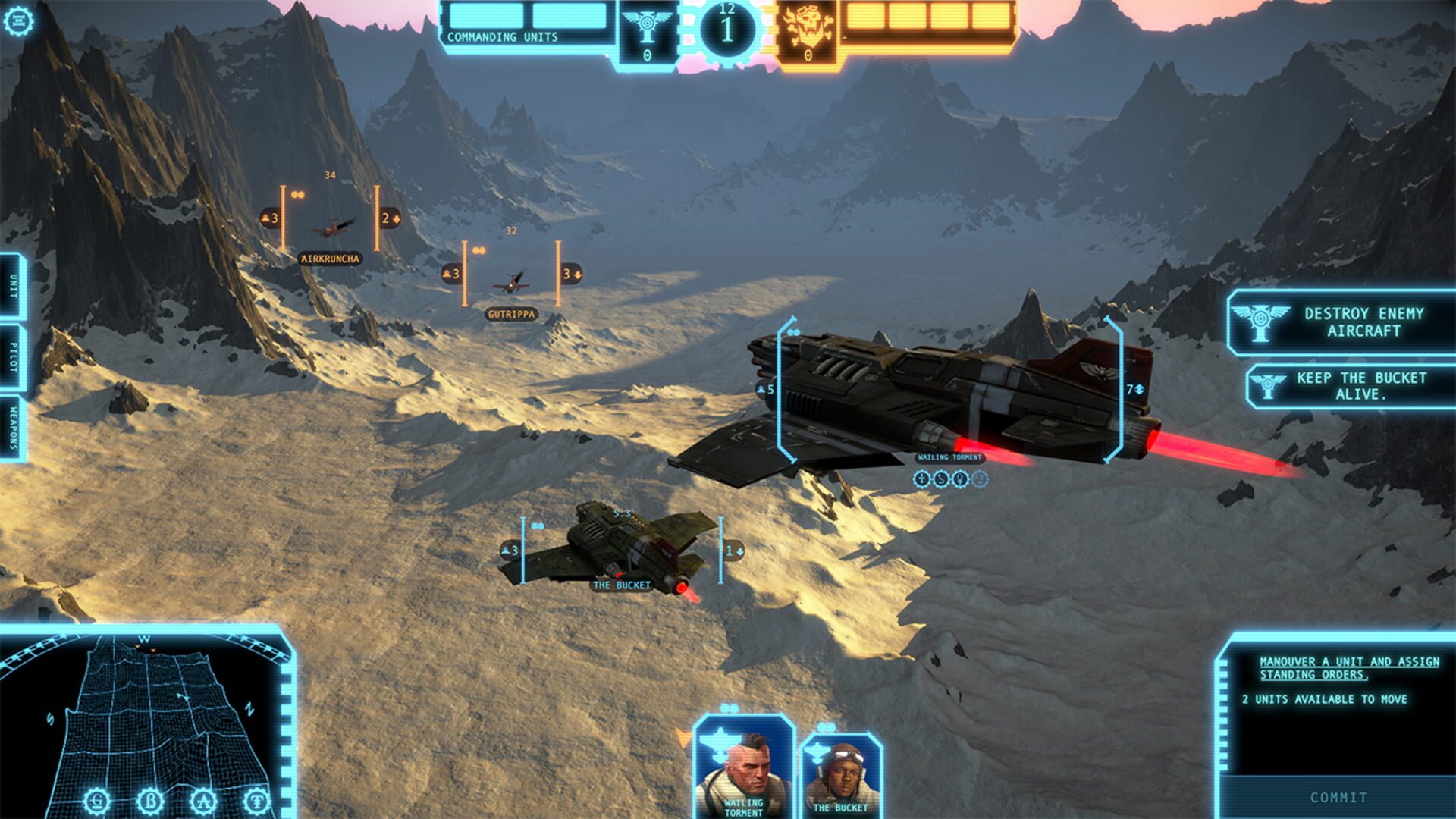 Screenshot for Aeronautica Imperialis: Flight Command