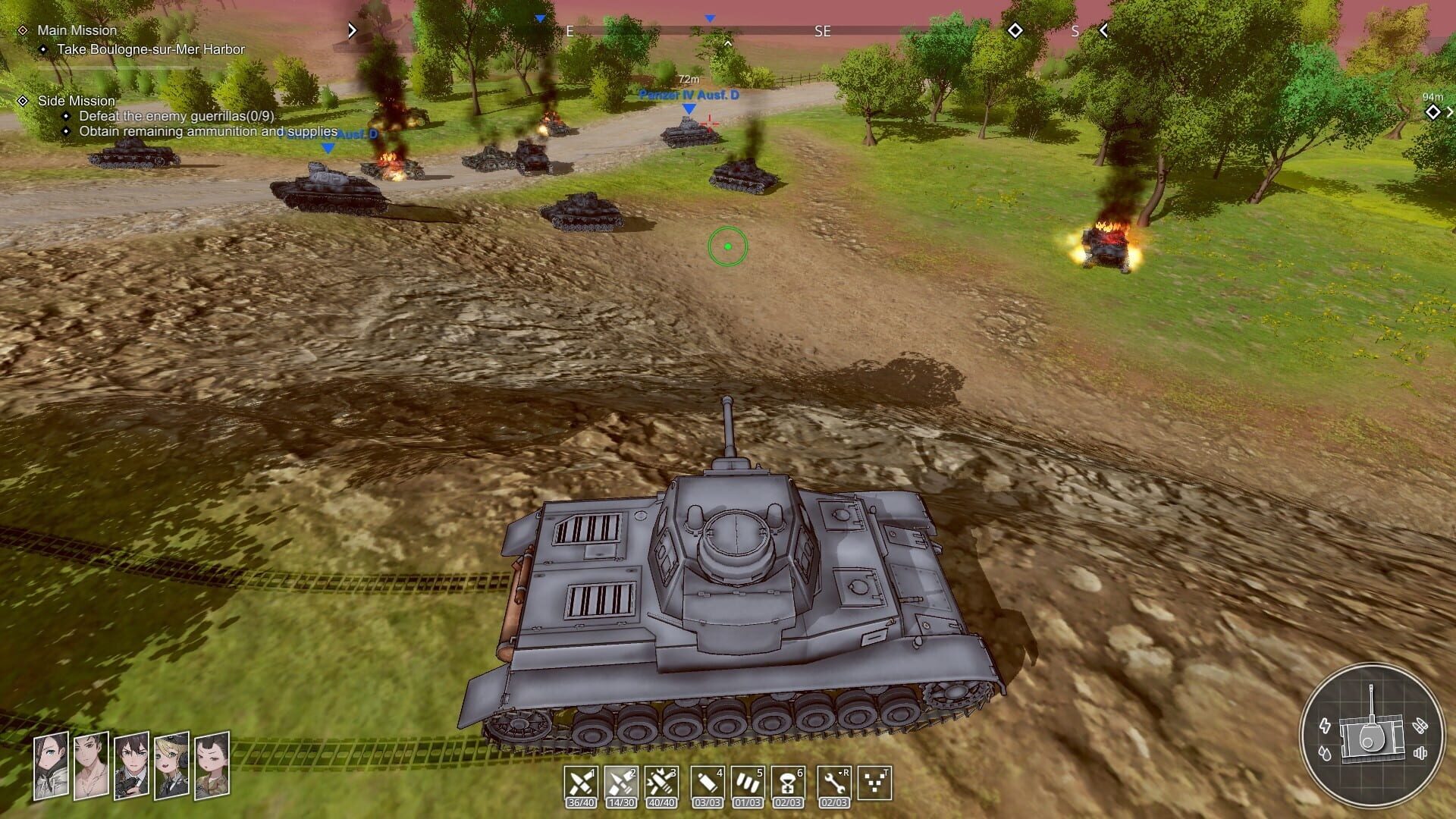 Screenshot for Panzer Knights