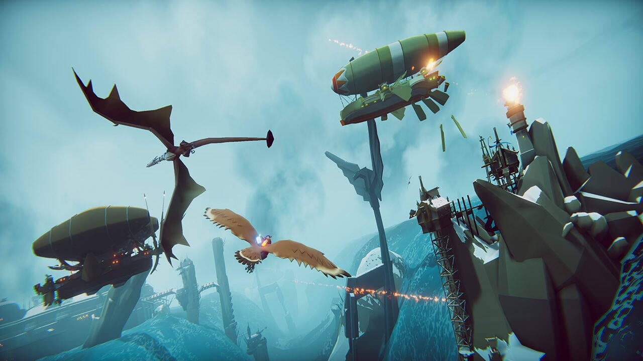 Screenshot for The Falconeer: Revolution Remaster
