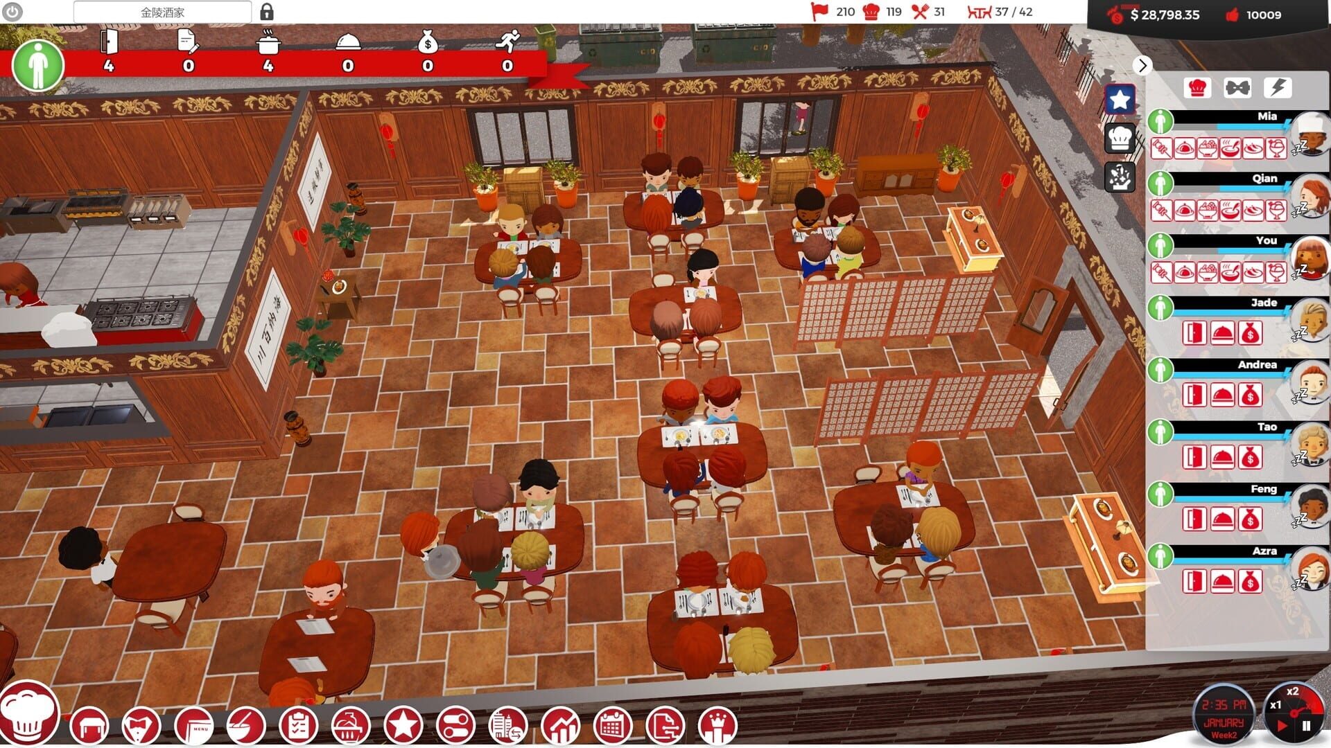 Screenshot for Chef: A Restaurant Tycoon Game - Eastern Asian Cuisine