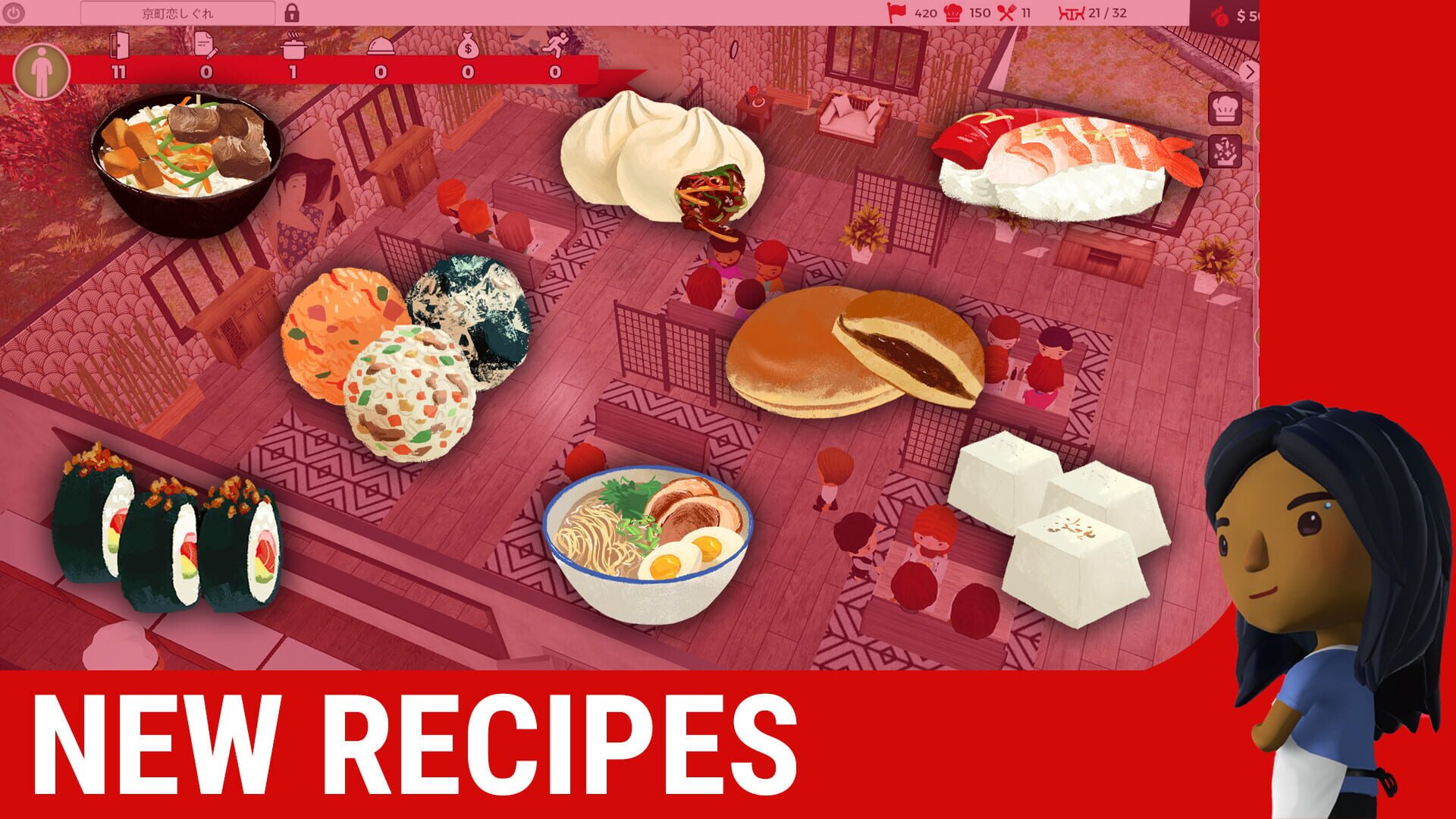 Screenshot for Chef: A Restaurant Tycoon Game - Eastern Asian Cuisine