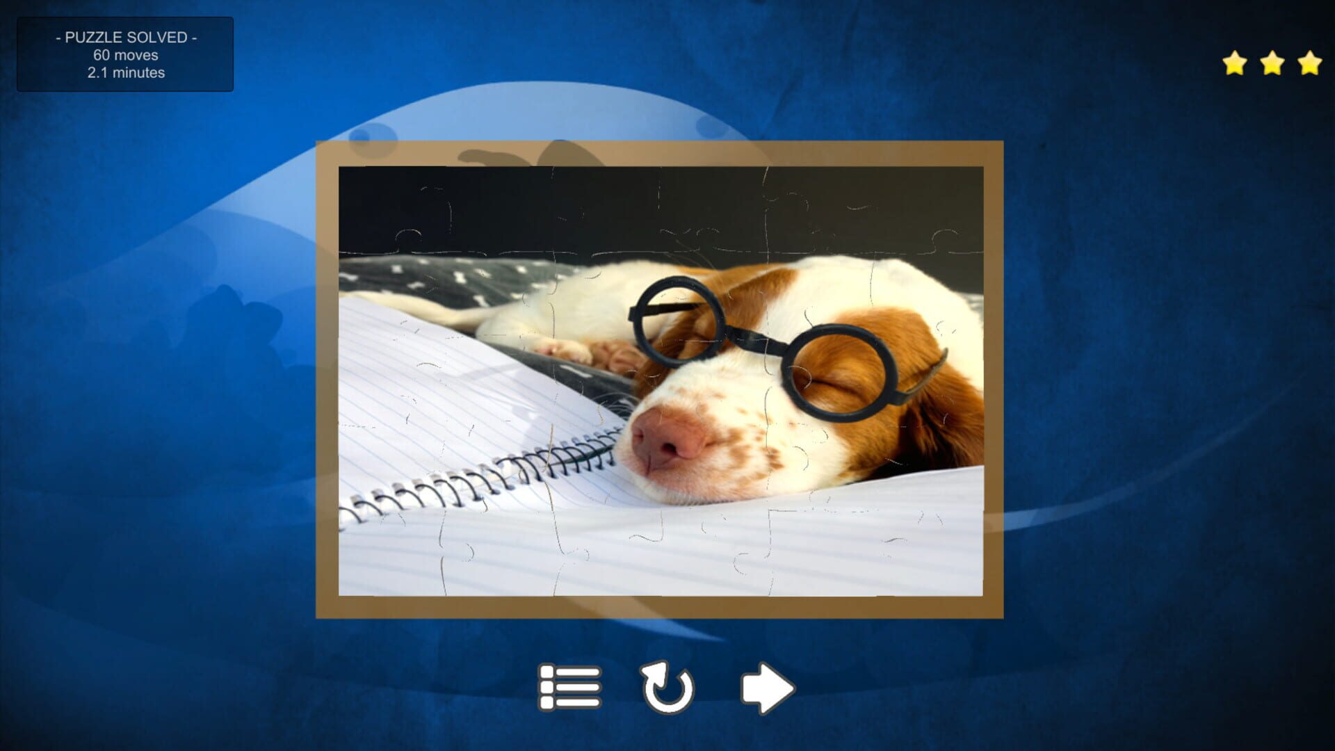 Screenshot for Puppy Dog: Jigsaw Puzzles