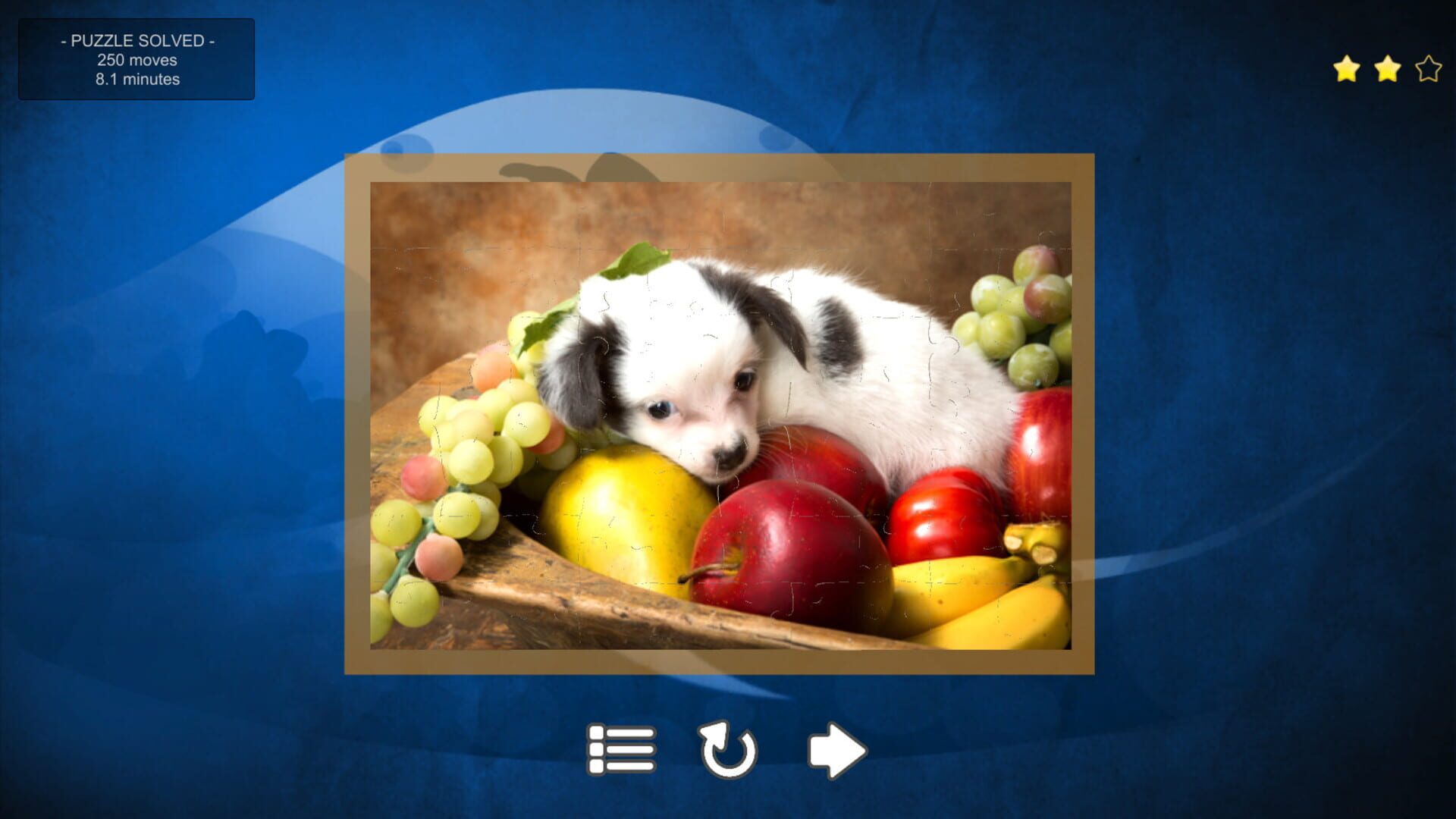 Screenshot for Puppy Dog: Jigsaw Puzzles