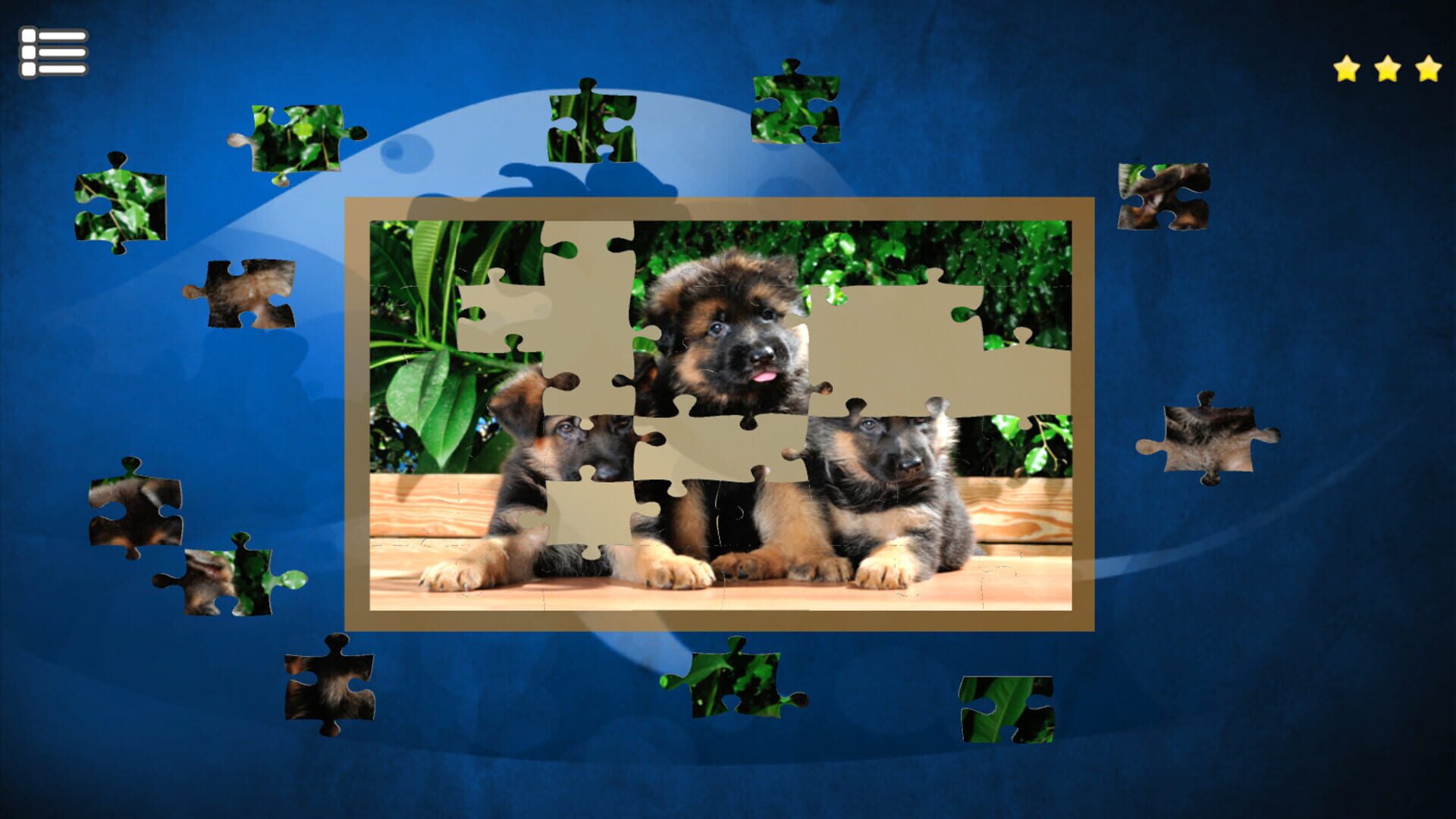 Screenshot for Puppy Dog: Jigsaw Puzzles