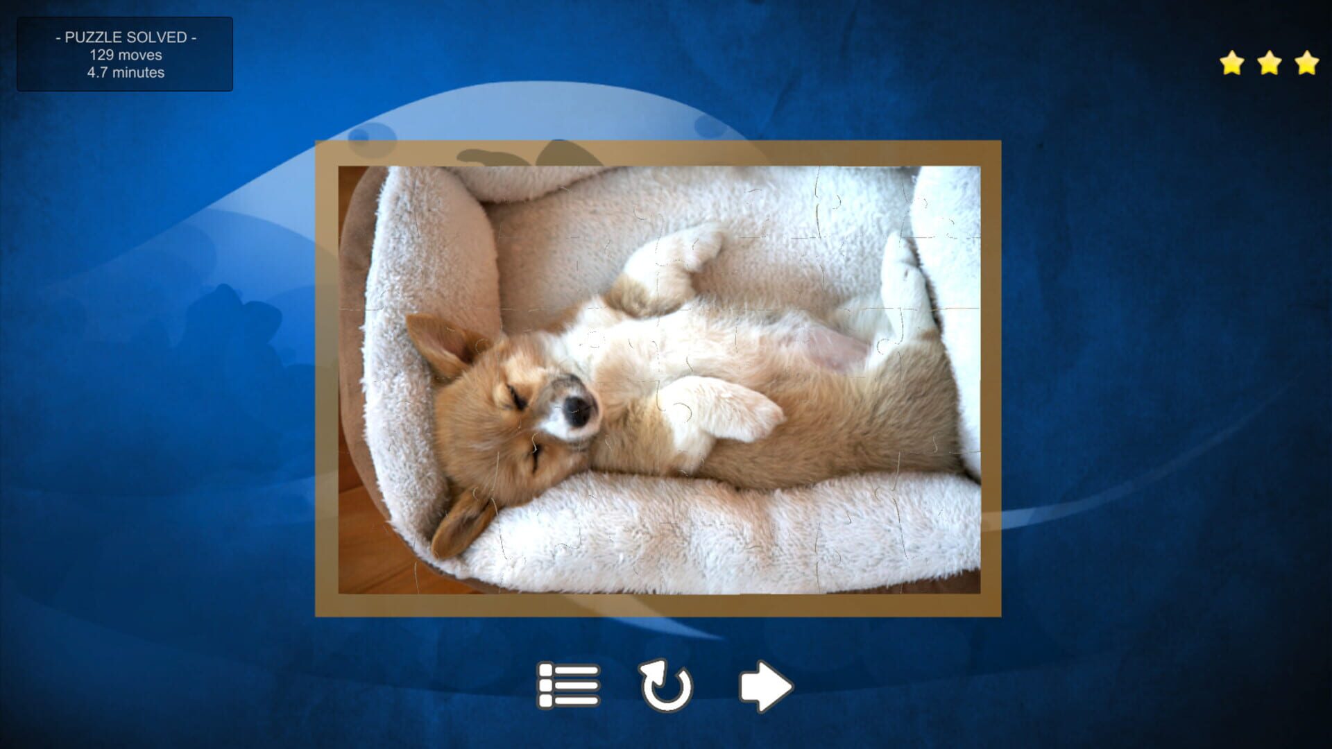 Screenshot for Puppy Dog: Jigsaw Puzzles