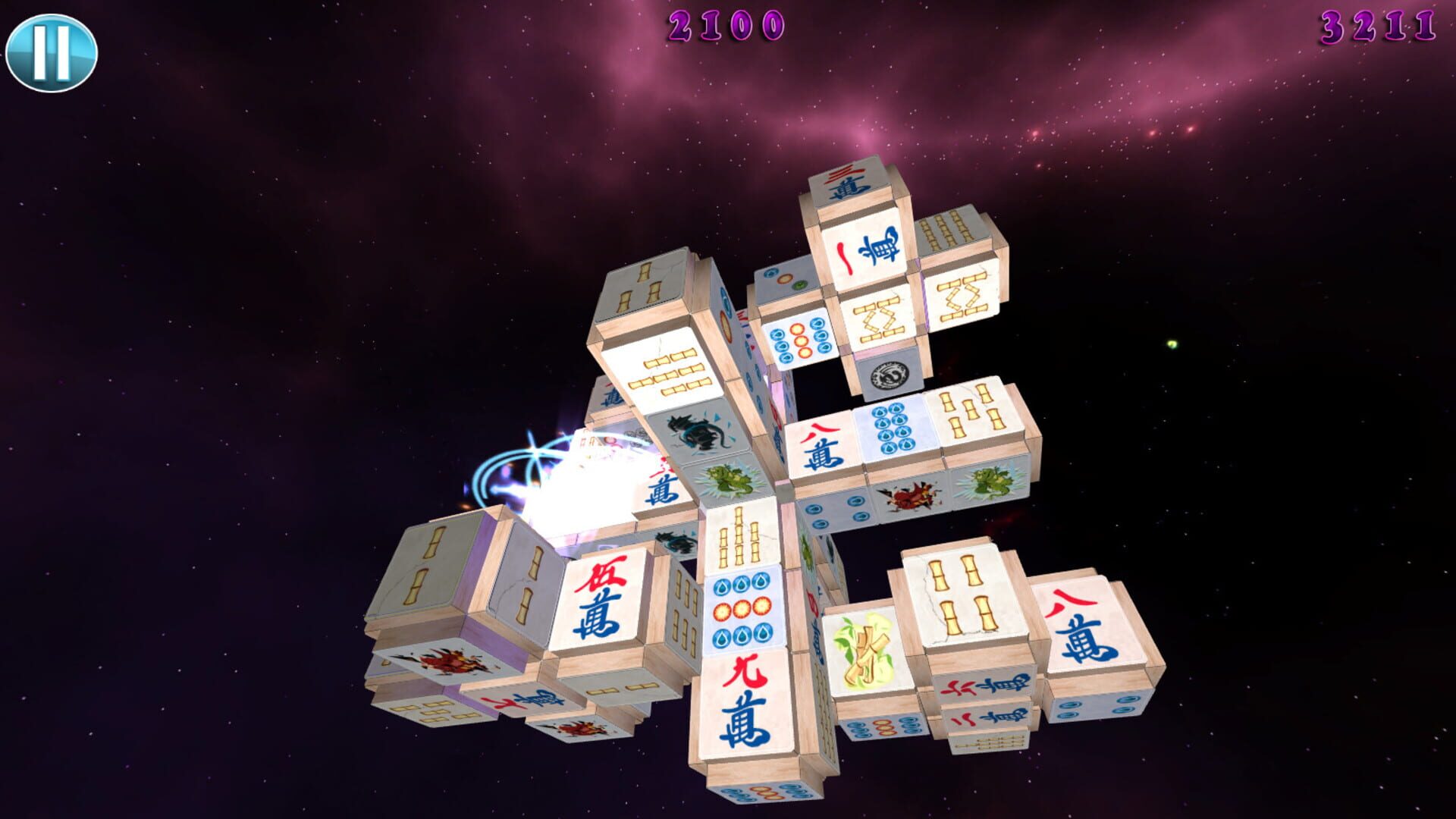 Screenshot for Mahjong Deluxe 2: Astral Planes