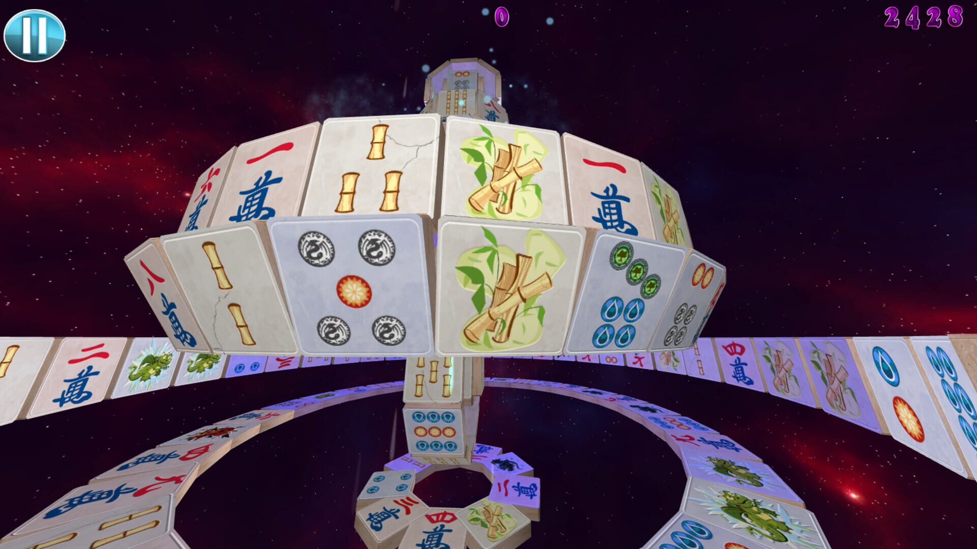 Screenshot for Mahjong Deluxe 2: Astral Planes
