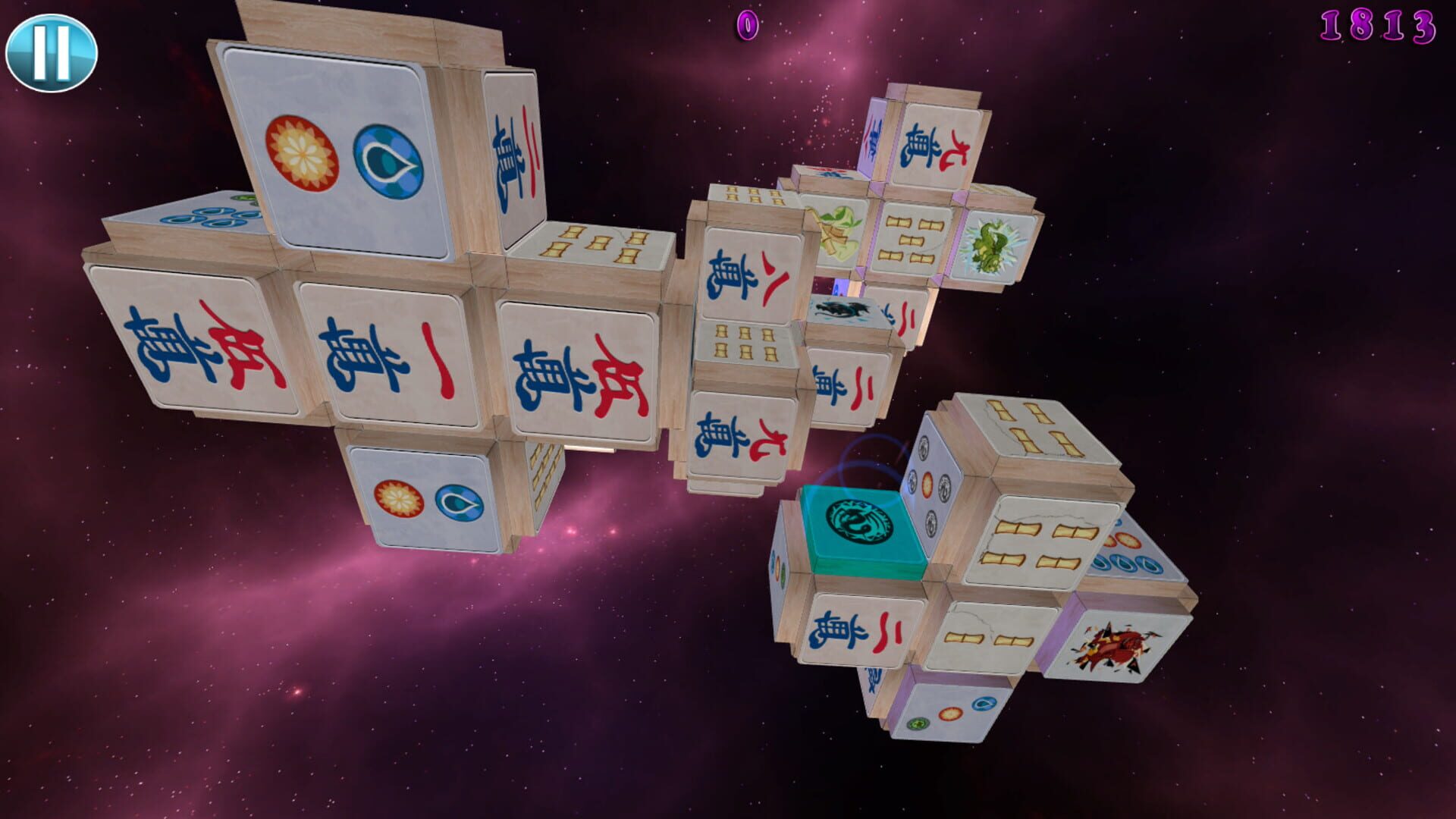 Screenshot for Mahjong Deluxe 2: Astral Planes