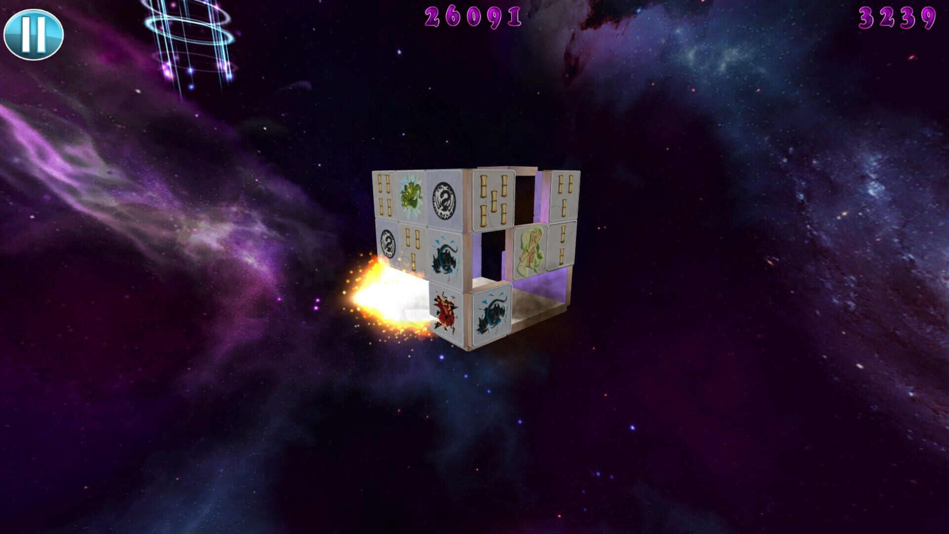 Screenshot for Mahjong Deluxe 2: Astral Planes