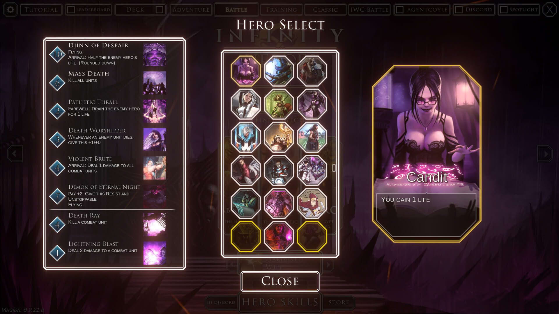 Screenshot for Infinity Heroes